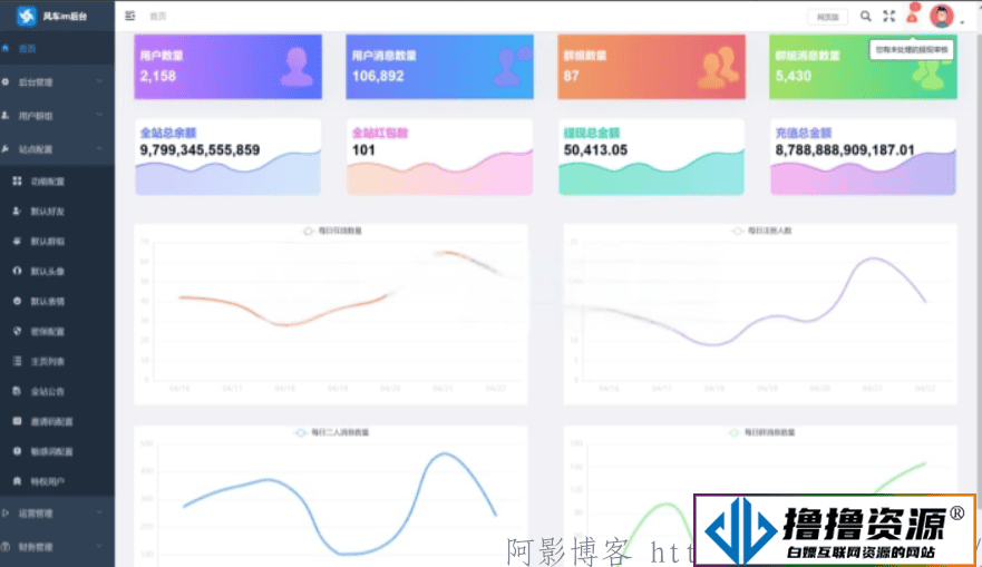 开源版风车im即时通讯源码支持打包app/H5/php源码