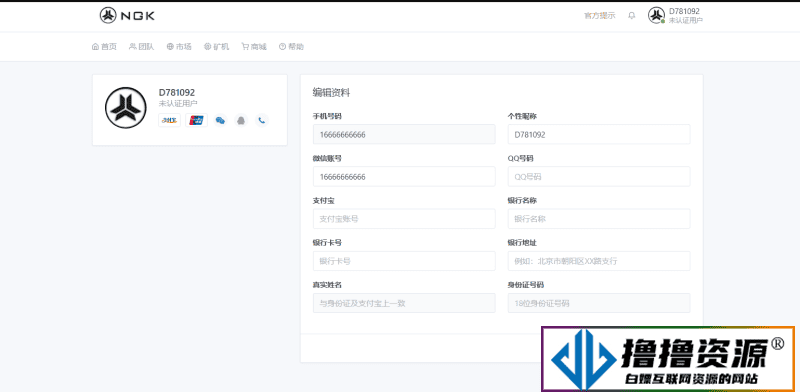 NGK区块链源码/NGK矿机挖矿源码/NGK公链程序/数字钱包点对点交易模式/算力