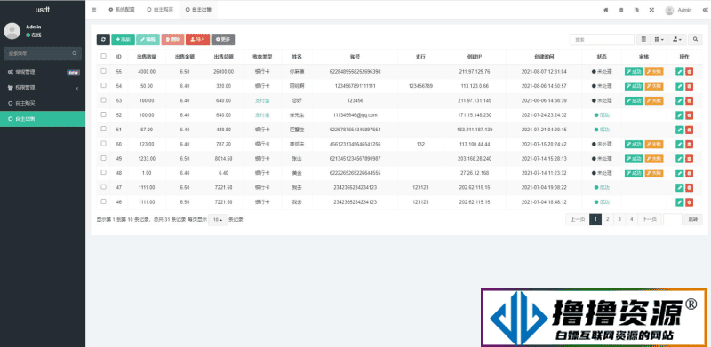 区块链OTC单页建议出售购买系统源码 区块链交易系统源码 USDT买卖交易平台