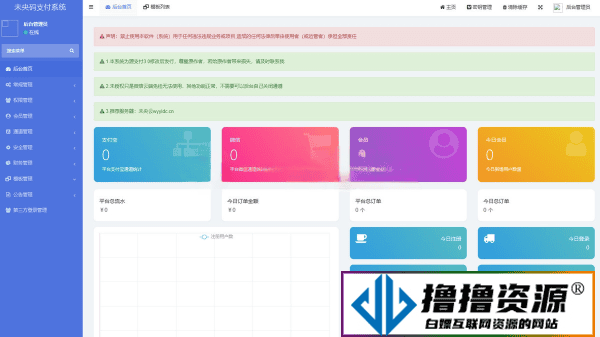 源支付3.0-未央云个人免签约免挂机即时到账系统