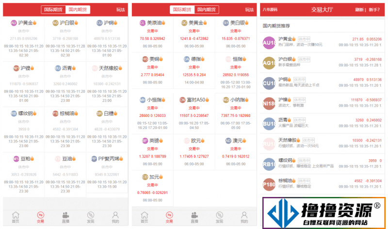 富盈国际微盘交易所源码点位盘yii高端系列/包含原油期货盘/直播页面和完整运营版