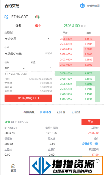 新币币交易所USDT秒合约杠杆C2C法币交易