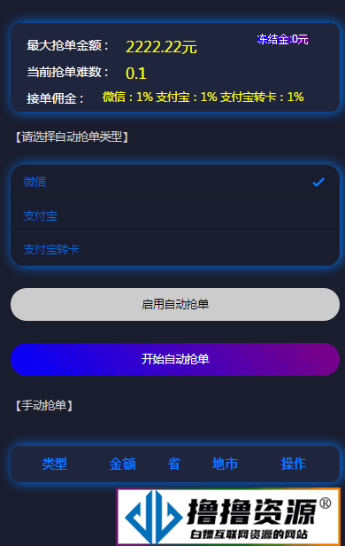 价值1万元的定制版跑分源码/微信支付宝跑分源码