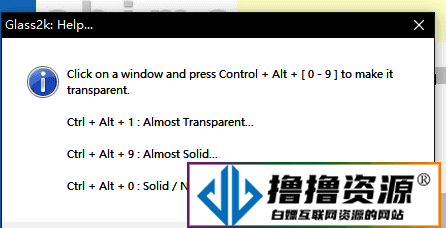 [摸鱼神器]任务栏图标（非右下角）隐藏+软件窗口透明|不死鸟资源网