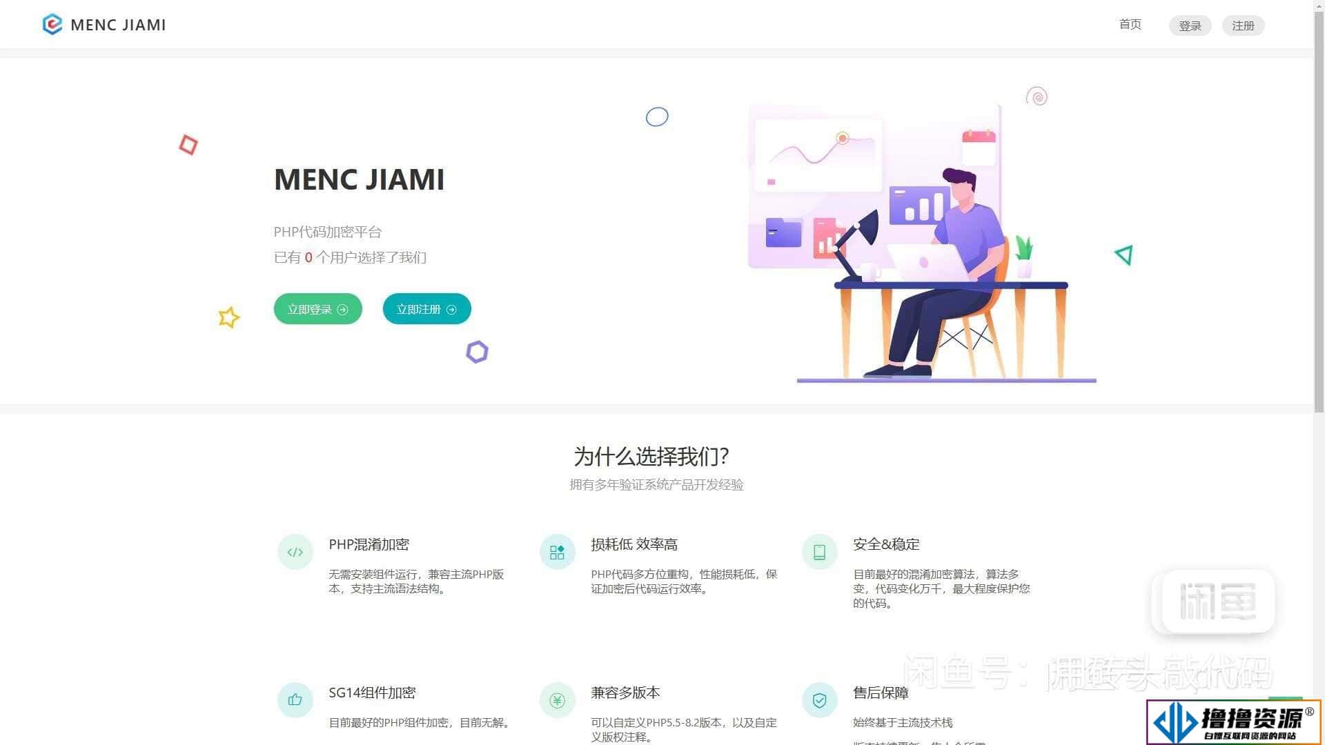 非常牛逼的PHP代码加密系统MENC - JIAMI系统 V1.0.2|不死鸟资源网