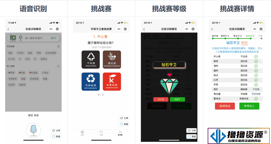 垃圾识别工具箱 — 一键识别垃圾分类，微信小程序使用方便