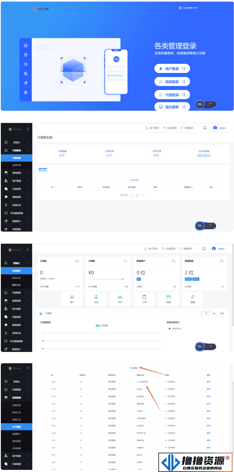 星糖付免签支付系统 云码付 2023最新商户代理支付系统解决方案