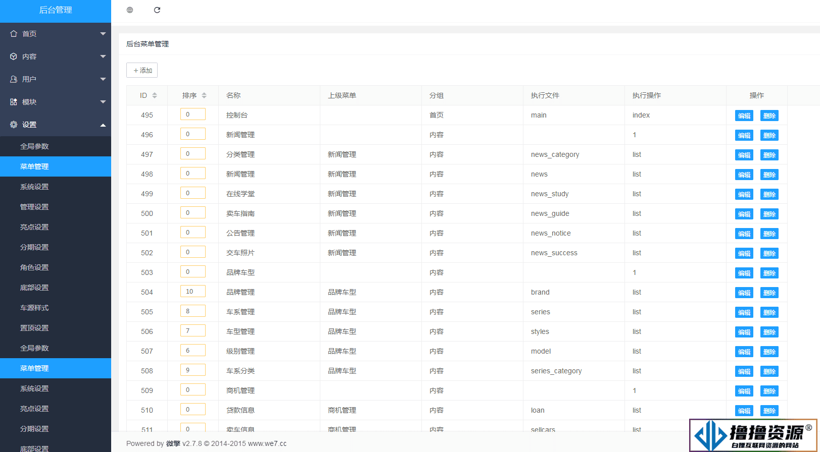 微云二手车运营版 公众号+小程序v1.1.20+微信小程序+抖音端