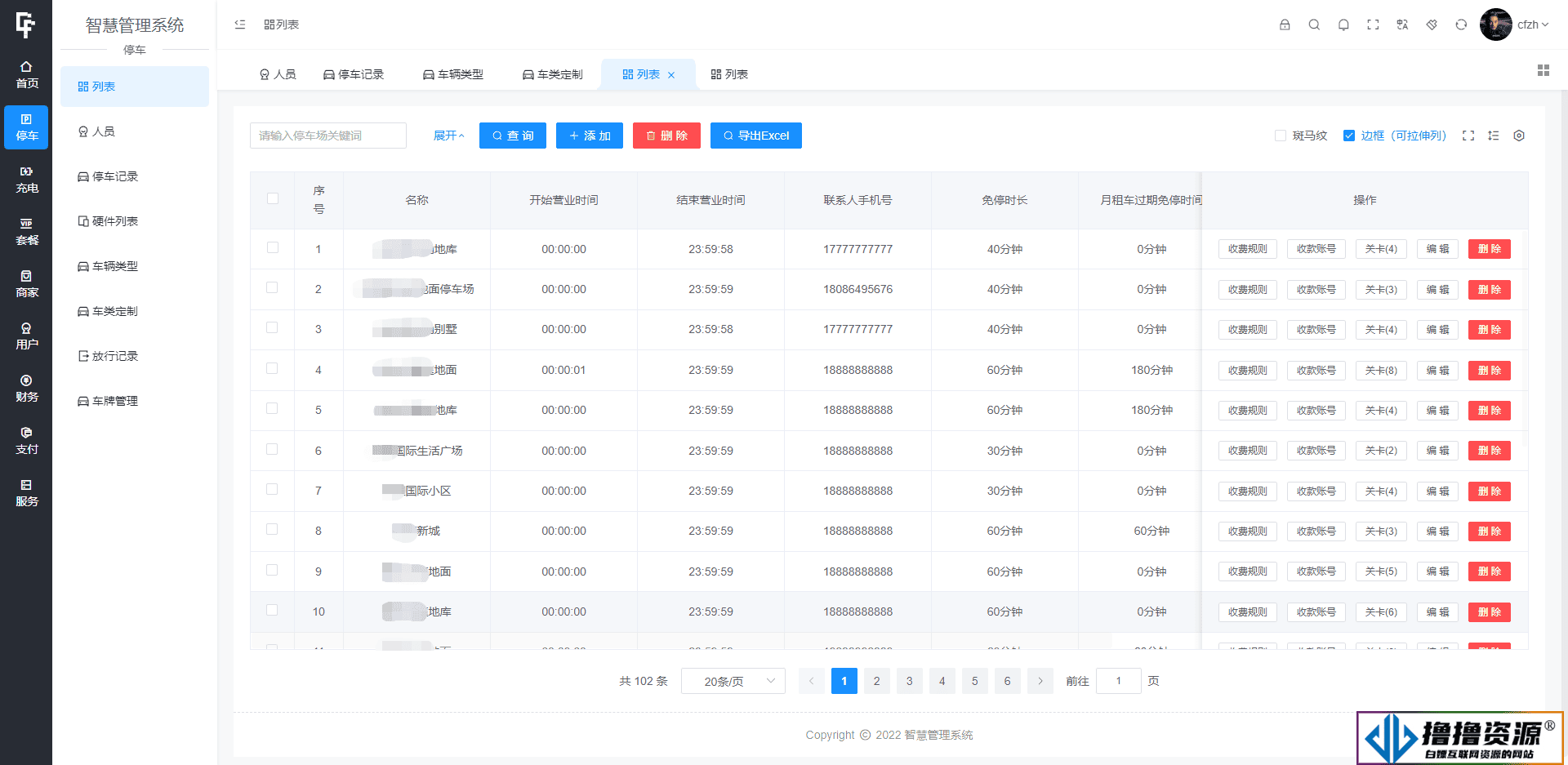 智慧停车小程序源码，智能停车全开源