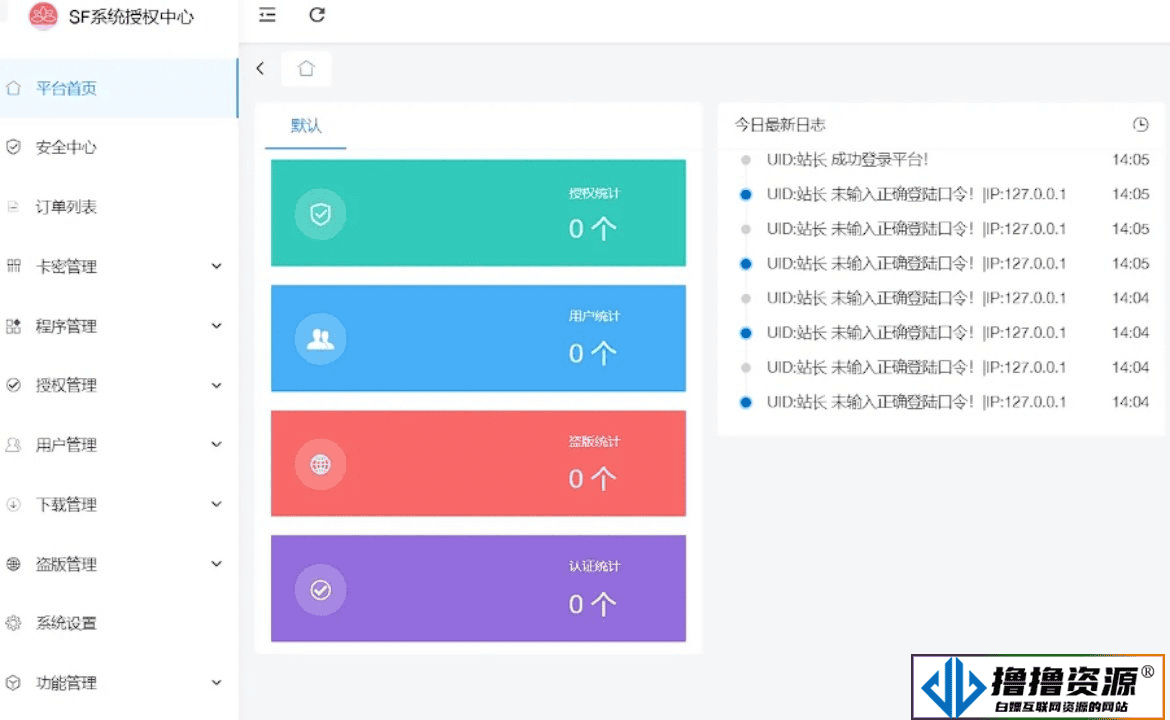 全新SF授权系统源码 V3.7全开源无加密版本