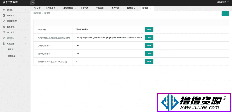 保时捷中石化油卡充值系统聚合支付系统