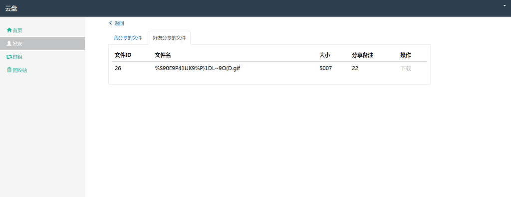 图片[3]|java ssm云盘网盘系统源码文件管理分享系统源码可远程调试运行 - 不死鸟资源网|不死鸟资源网