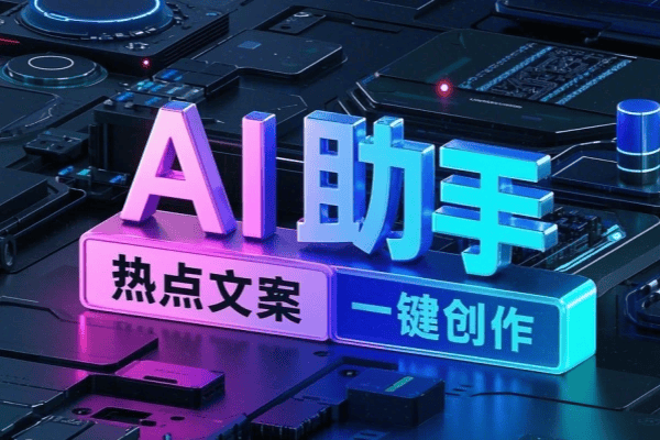 红抖AI助手v2.7.5热点文案一键创作Ai工具，小红书，抖音爆款仿写|不死鸟资源网