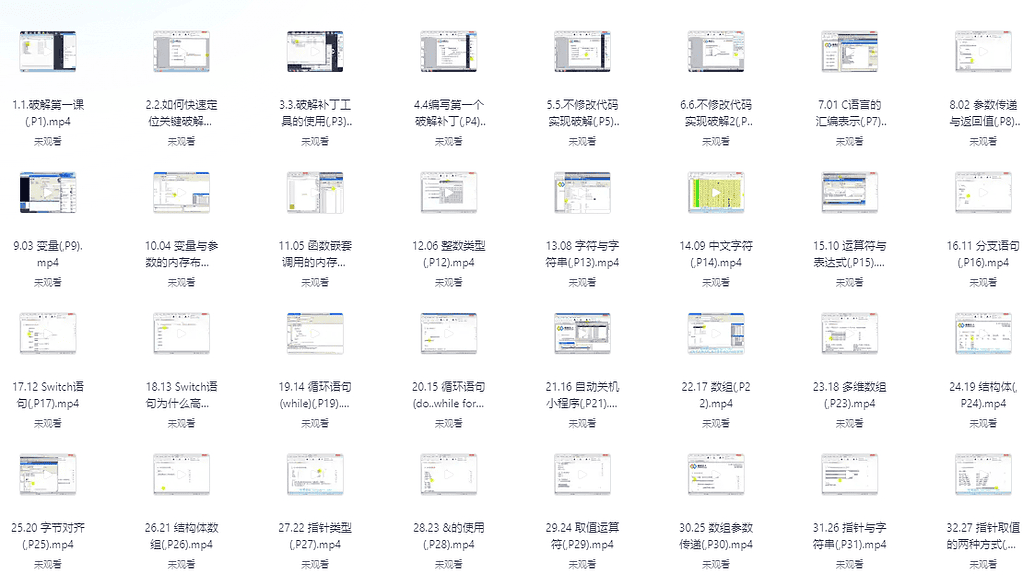 网络逆向破解基础、中级及就业班合集（已完结）|不死鸟资源网