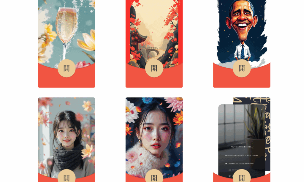 图片[4]|AI一键生成微信红包封面系统源码，效果特别好|不死鸟资源网