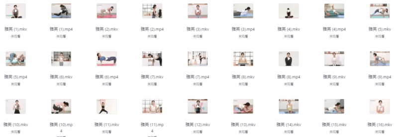 性感瑜伽老师4K高清课 包含老师-雅英-智妍-云芝-云燕|不死鸟资源网