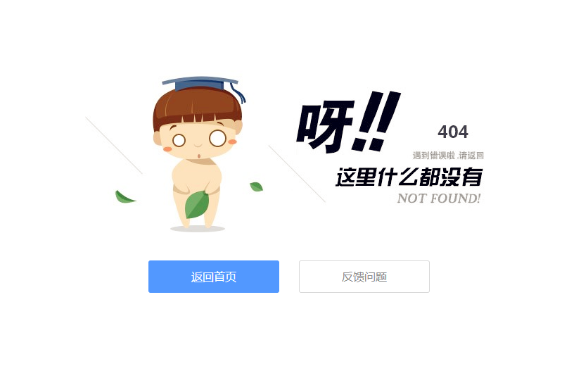 简约静态404错误页面源码，为您的网站提供美观与简洁的错误页面展示|不死鸟资源网