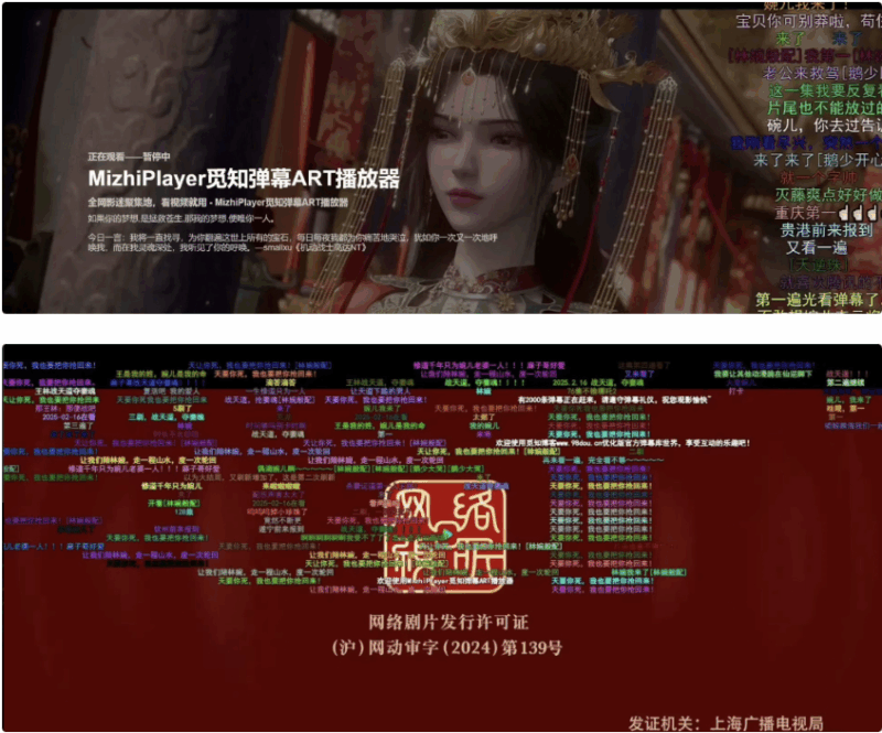 2025觅知ART弹幕播放器全新UI | MizhiPlayer多功能播放器|不死鸟资源网