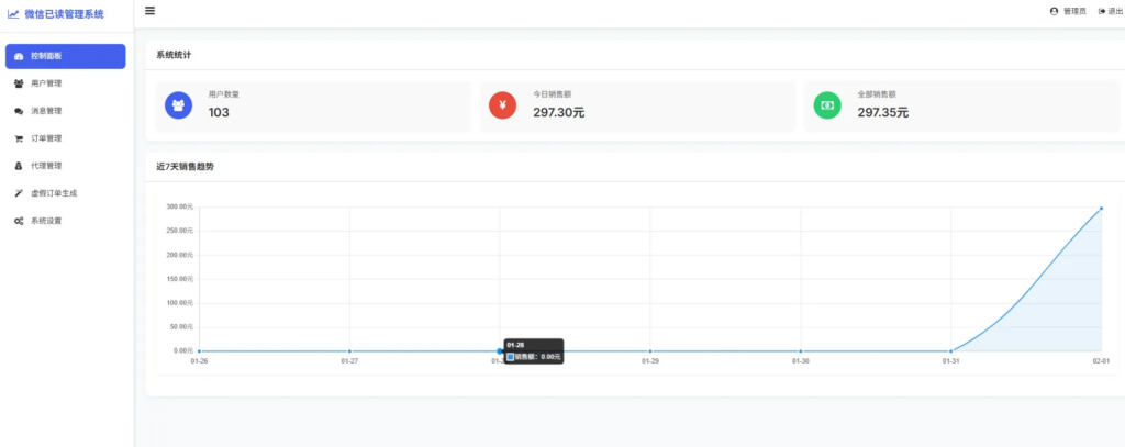 图片[1]|微信已读管理系统搭建指南及下载链接|不死鸟资源网