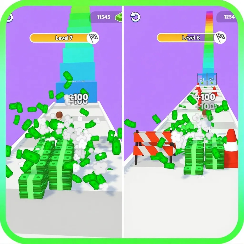 图片[1]|UnityMoneyStackRun3D 金币堆叠跑酷手游完整 3D 游戏模板 U3D 闯关躲避障碍源码工程|不死鸟资源网