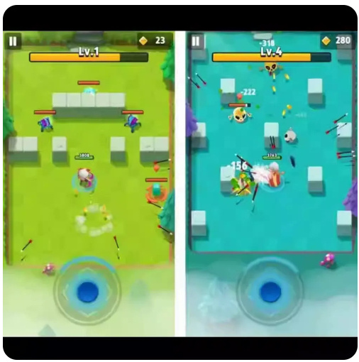 Unity 仿弓箭传说竖版射击小游戏源码卡通 roguelike 闯关完整学习项目|不死鸟资源网