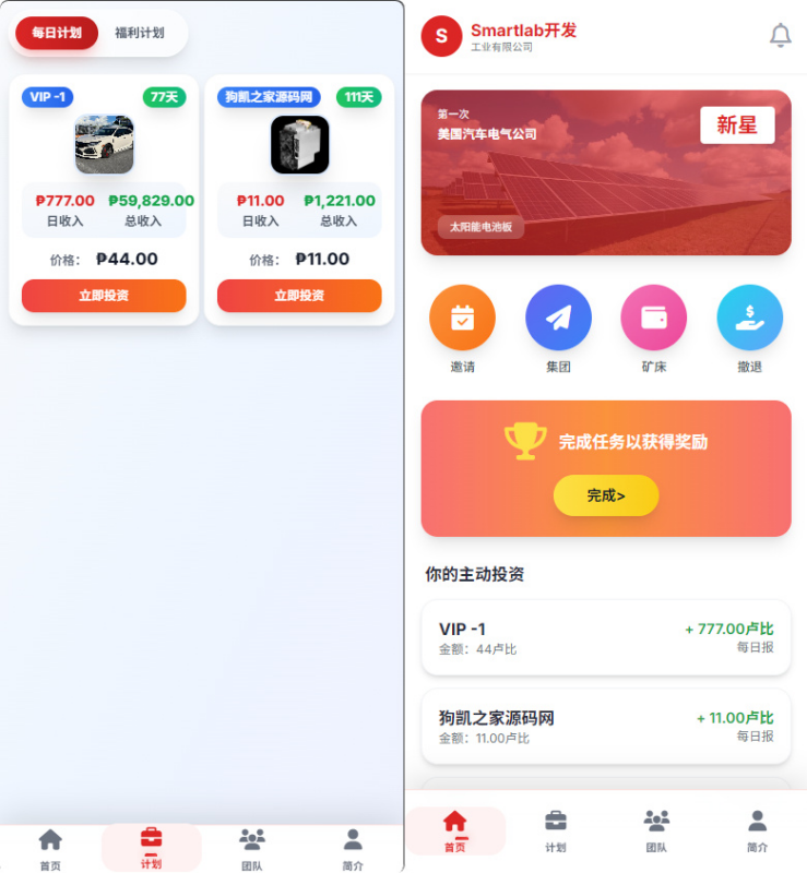 海外汽车电气投资三级分销系统源码可自定义产品版|不死鸟资源网