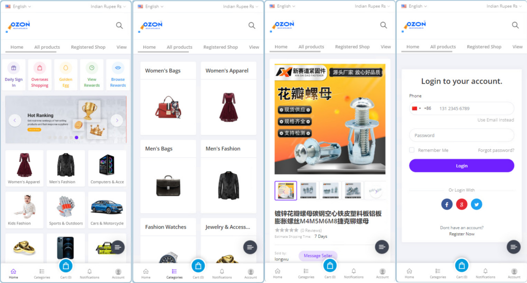 图片[3]|多语言跨境电商外贸商城-b2b2c|商户入驻|随机物流|信用分|平台代发|不死鸟资源网