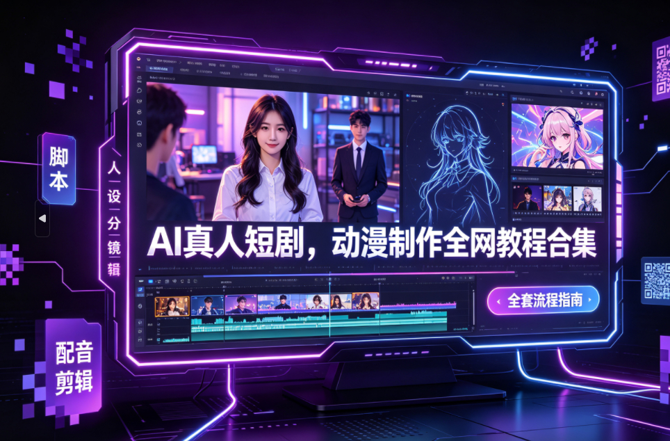 图片[1]|【AI短剧教程】即梦AI教程Seedance 2.0 AI短片教学四月更新AI短片教学|不死鸟资源网