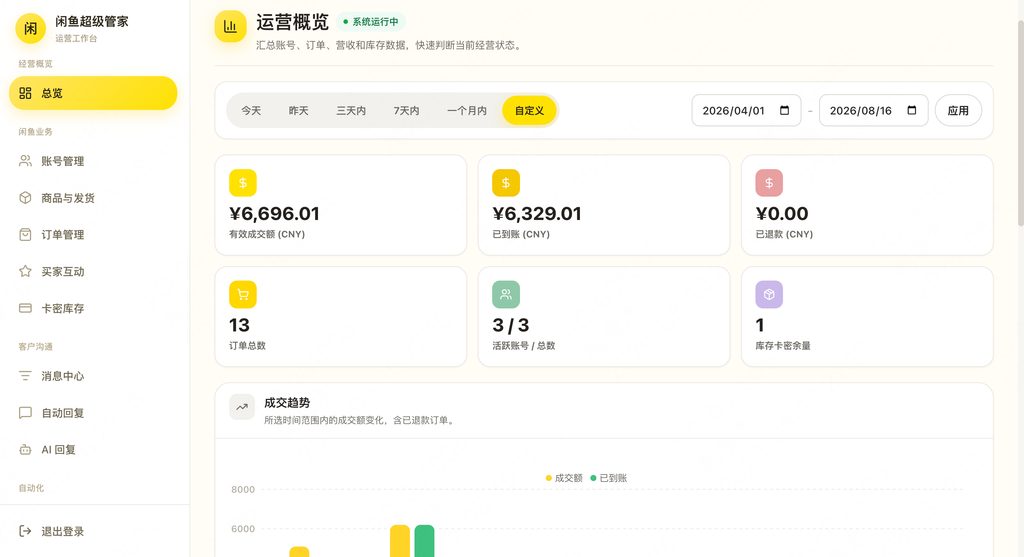 图片[6]|闲鱼超级管家系统源码|不死鸟资源网