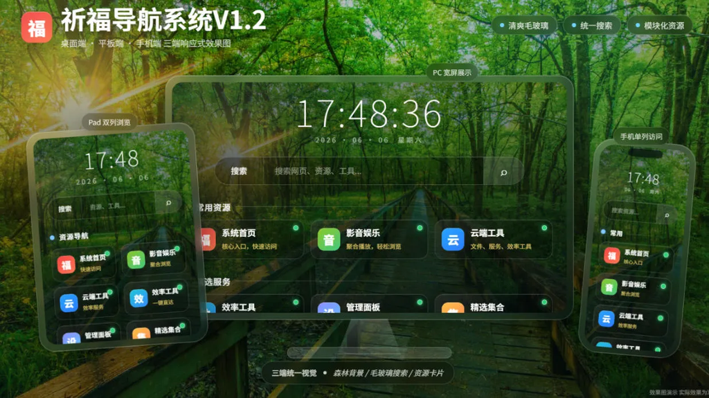 祈福导航V1.2版本重大更新：修复多项问题，增强功能优化用户界面|不死鸟资源网